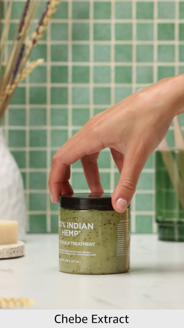 Kuza Indian Hemp with Chebe Hair & Scalp Treatment - for Healthy Hair Retention - 7.7 oz-2