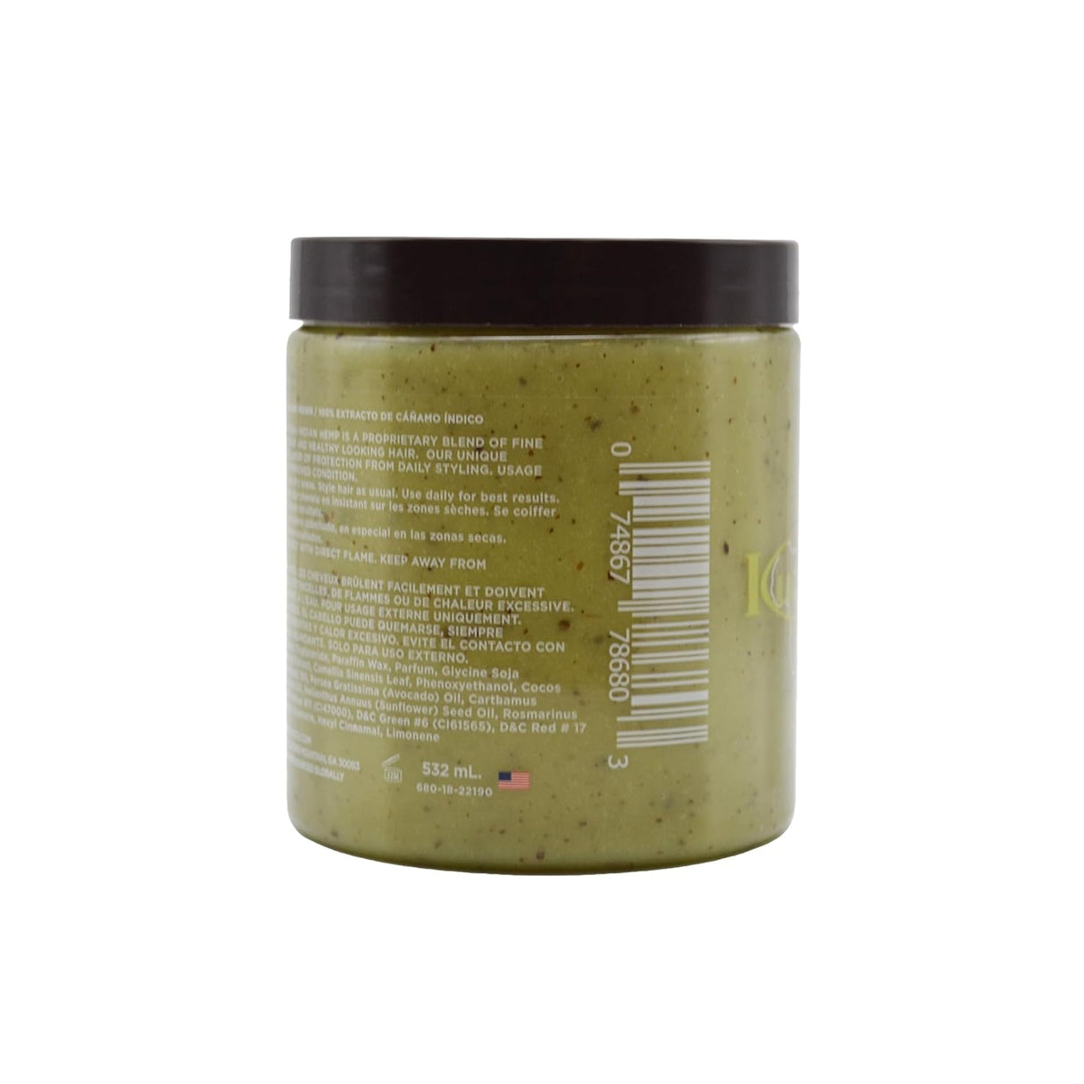 Kuza Indian Hemp with Chebe Hair & Scalp Treatment - for Healthy Hair Retention  Jumbo size- 18 oz-2