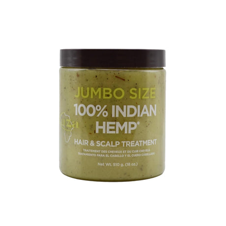 Kuza Indian Hemp with Chebe Hair & Scalp Treatment - for Healthy Hair Retention  Jumbo size- 18 oz-3