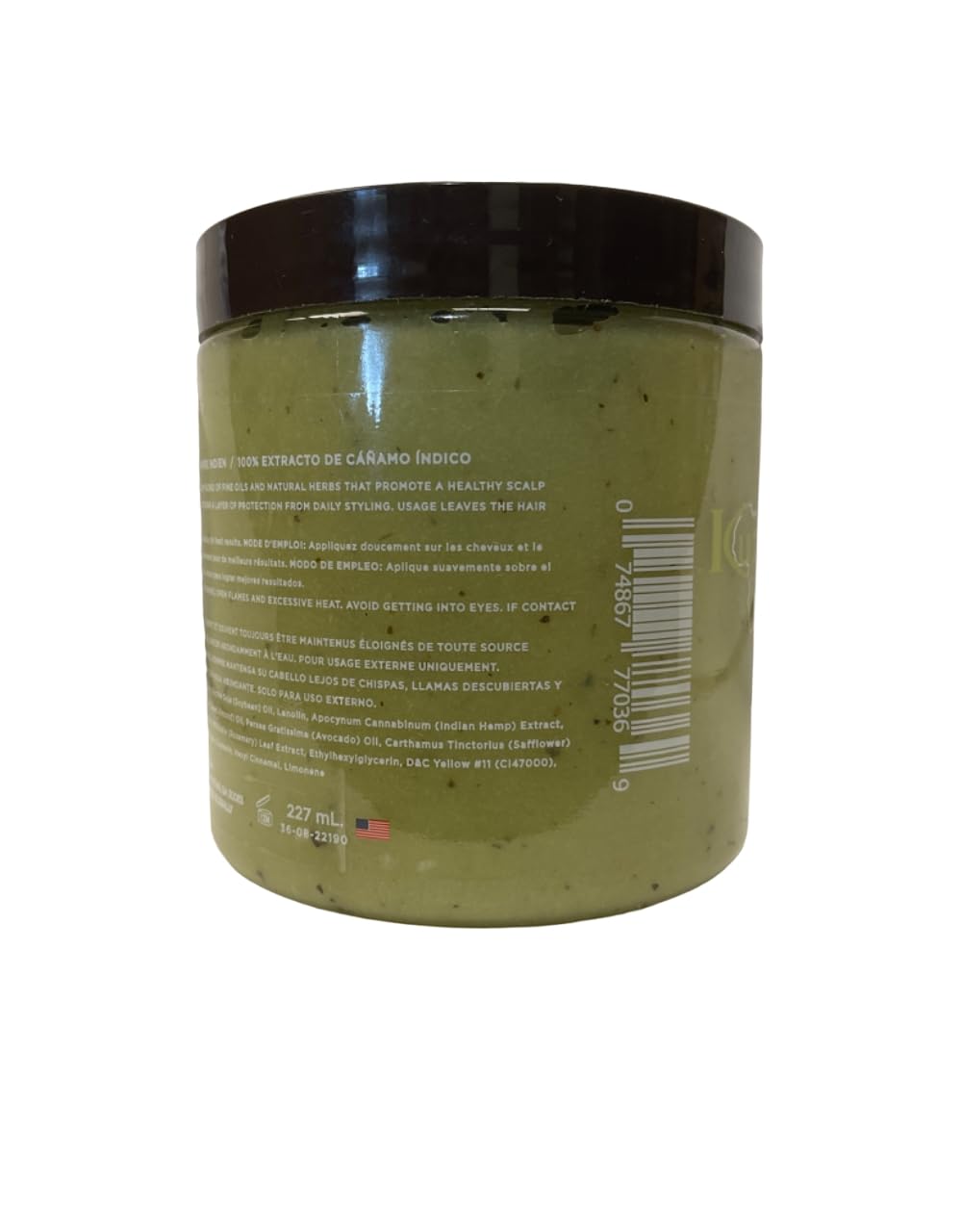 Kuza Indian Hemp with Chebe Hair & Scalp Treatment - for Healthy Hair Retention  Jumbo size- 18 oz-4