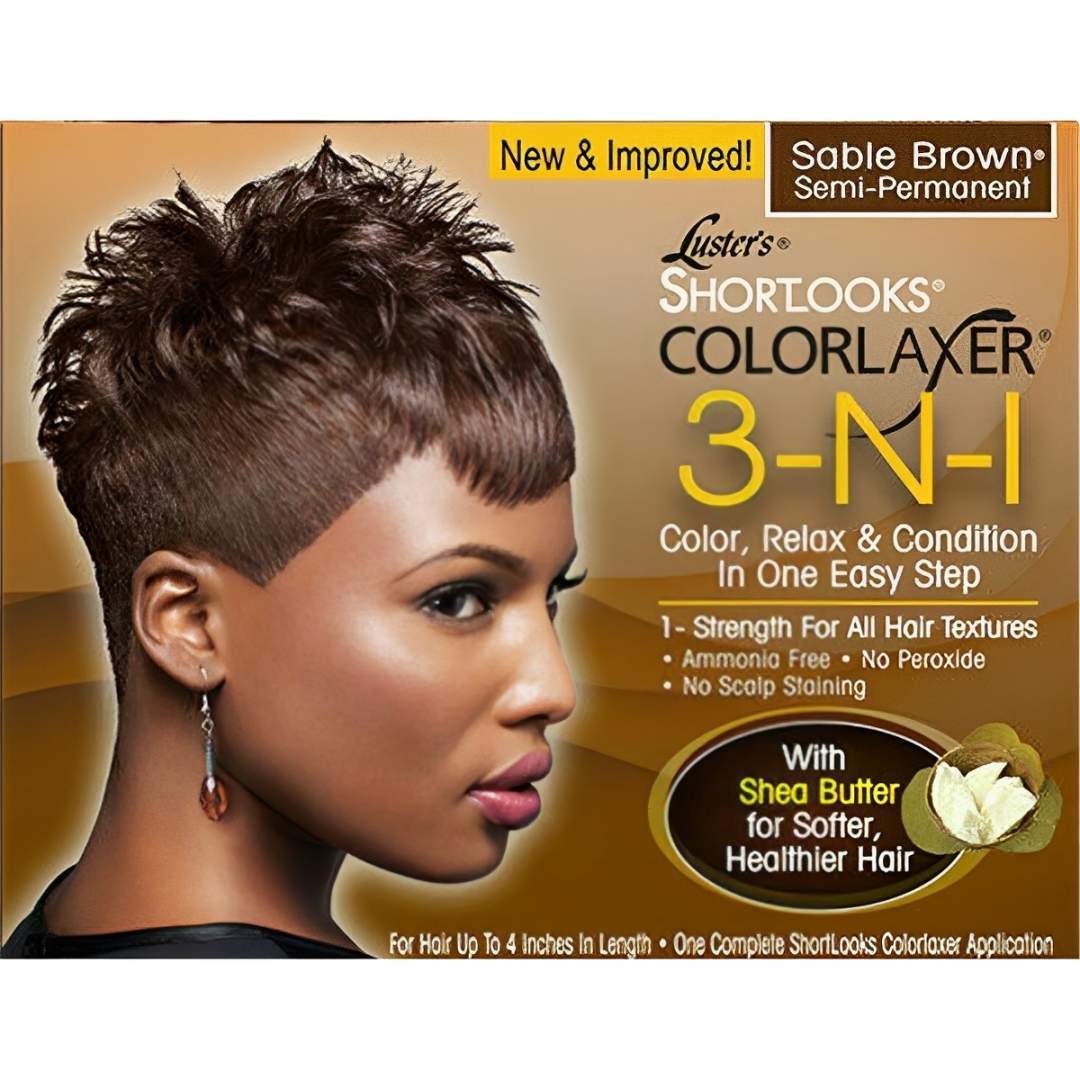 Luster Pink Colorlaxer Black