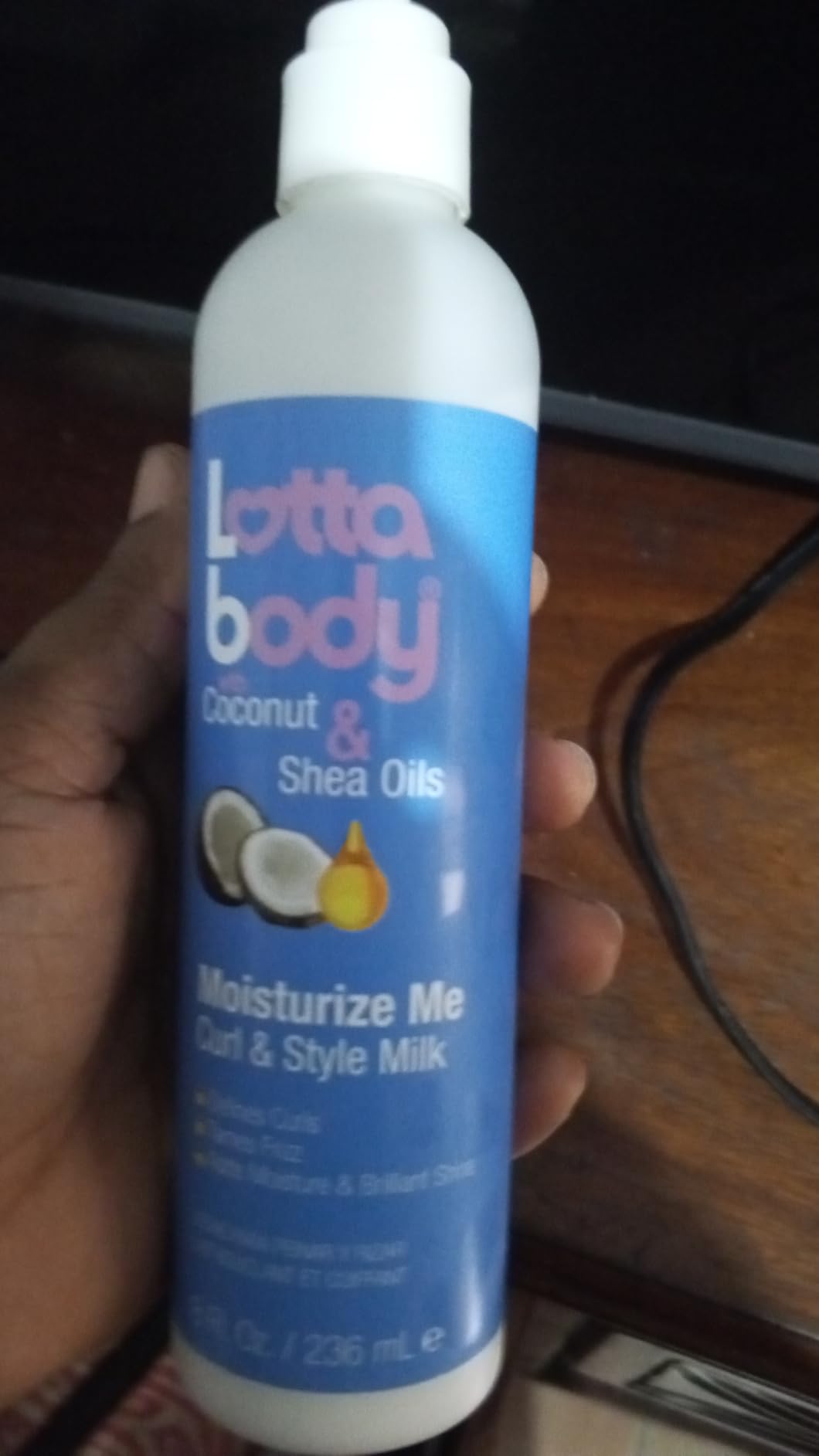 L/BODY COCO&SHEA MOIST ME CURL & STYLE MILK 8OZ-3