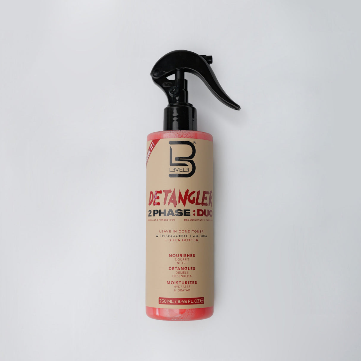 Level3 Detangler 2 Phase : DUE 8.45oz Leave-In Conditioning Hair Spray