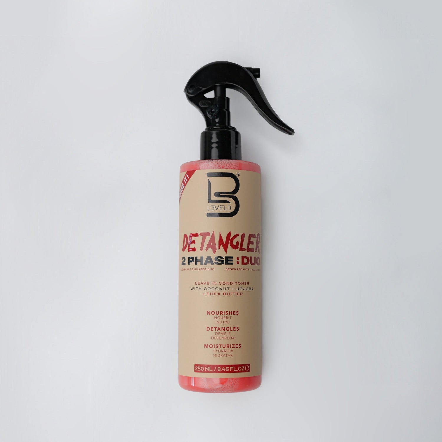 Level3 Detangler 2 Phase : DUE 8.45oz Leave-In Conditioning Hair Spray