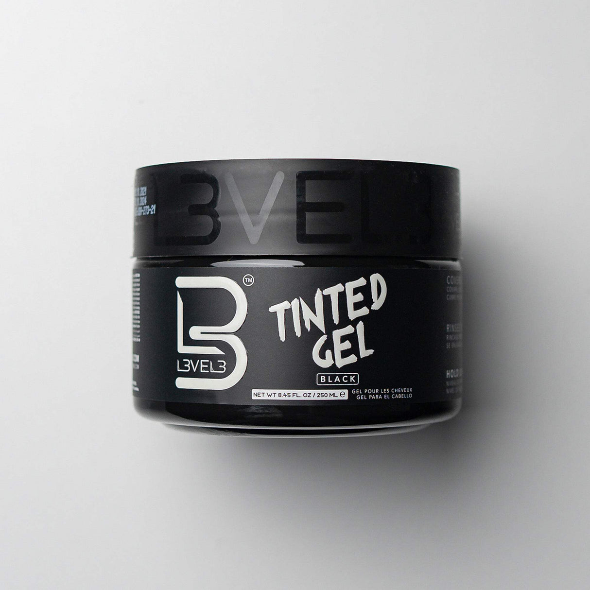 Level3 Tinted Gel Black 8.45Oz