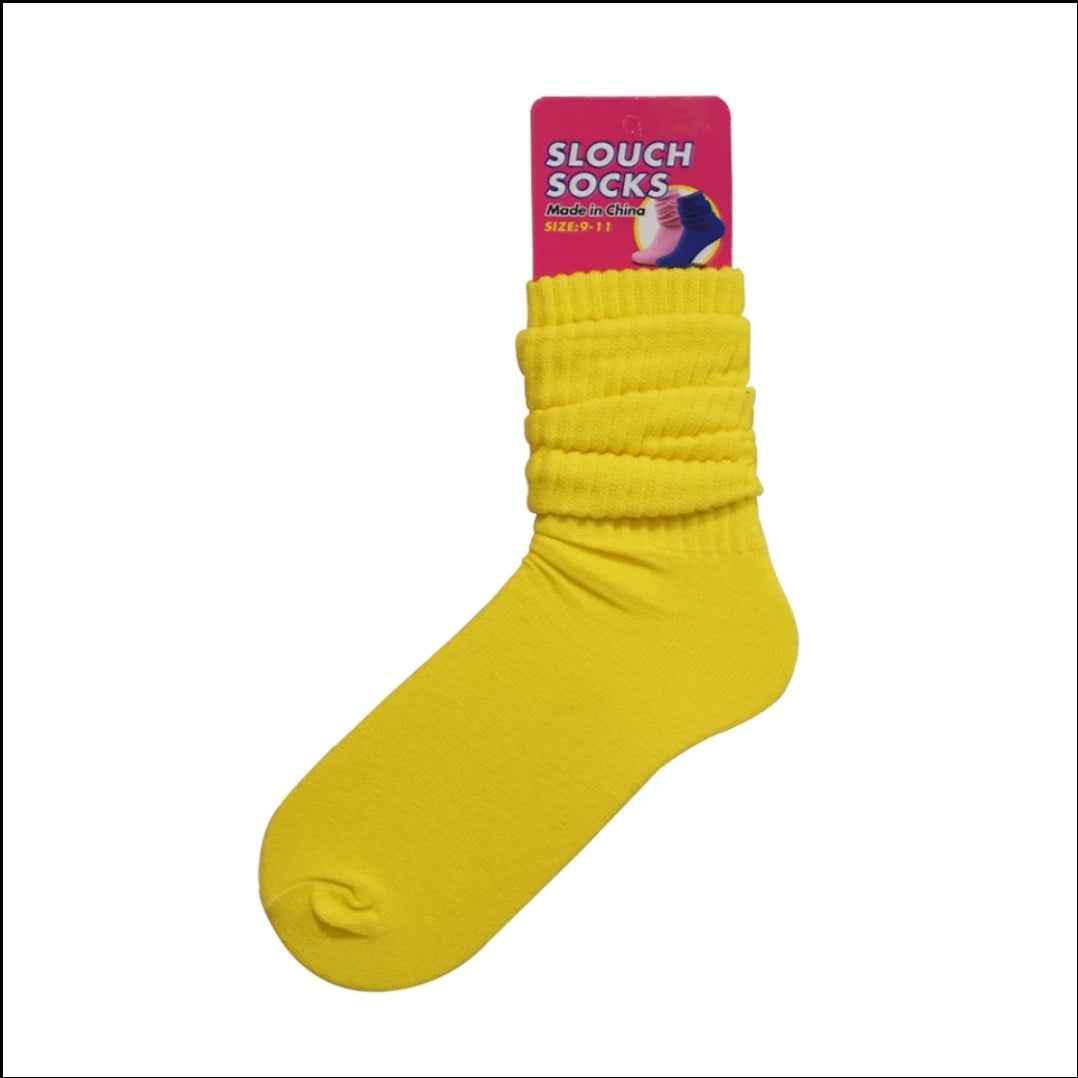 Slouch Socks, Comfy & Scrunchy