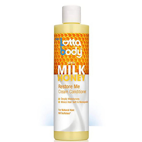 Lotta Body Milk & Honey Restore Me Cream Conditioner 10.1 oz