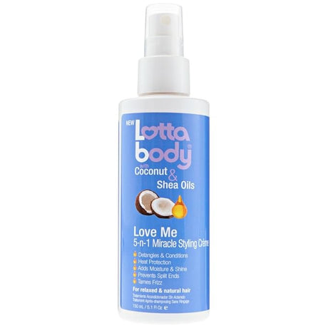 Lotta Body Love Me 5 N 1 Miracle Hair Styling Creme, 5.1 Oz