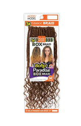 Model Model 3x Boho Paradise Box Glance Braid 14"