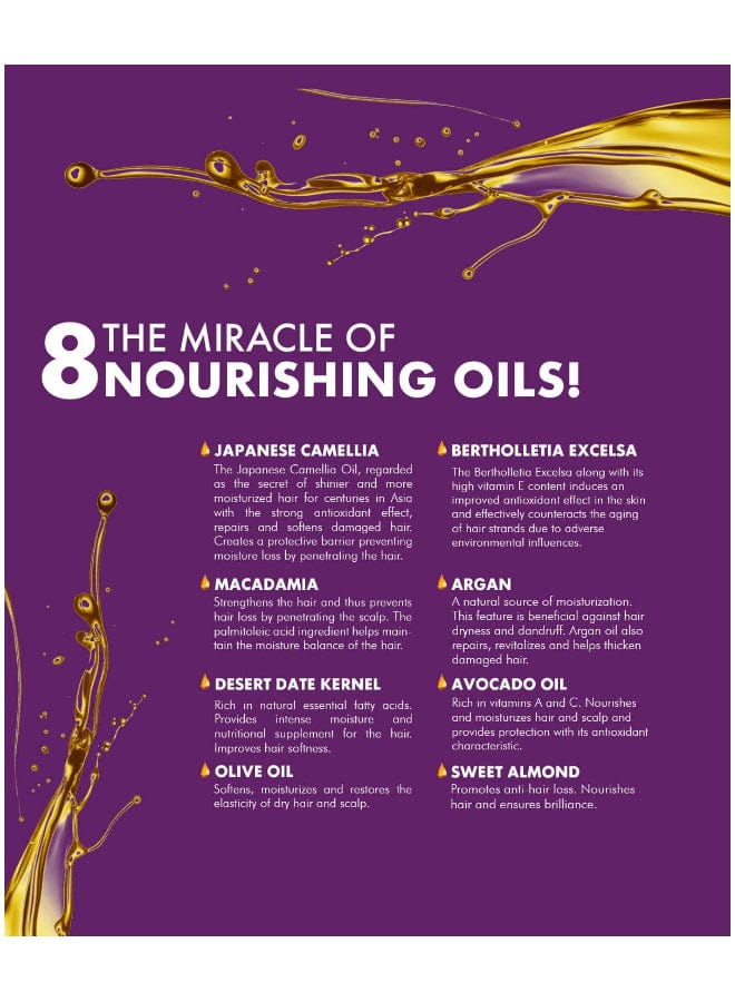 MORFOSE HAIR COLOR CREAM ARGAN OIL BLACK #1-3