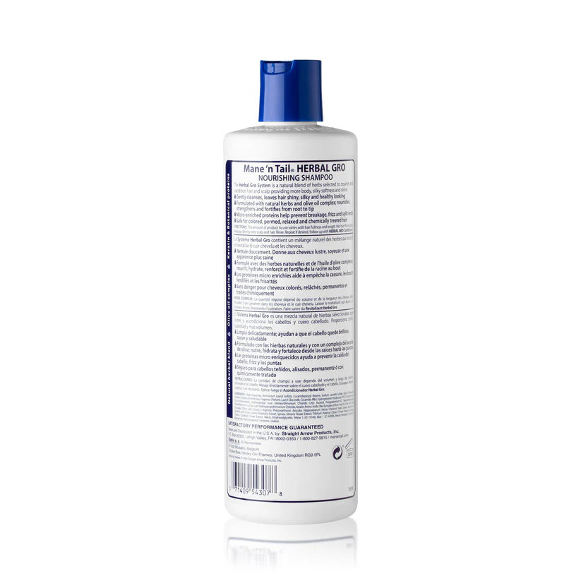 Mane n Tail Herbal Gro Shampoo, Mane n Tail Gentle Clarifying Shampoo 12oz, hair growth shampoo, strengthening hair shampoo, deep cleansing shampoo, clarifying shampoo for buildup, herbal hair shampoo, gentle daily shampoo, color safe shampoo, soft shiny hair cleanser, nourishing shampoo, revitalizing hair wash, healthy hair shampoo, botanical hair care, shampoo for all hair types, breakage prevention shampoo, scalp cleansing shampoo, moisturized hair shampoo, salon quality hair shampoo, Mane n Tail hair ca