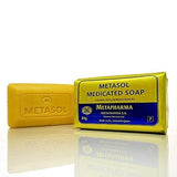 Metesol Medicated Soap 80G gentle cleansing for healthy skin