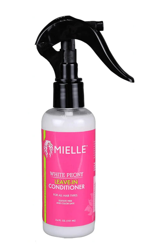Mielle White Peony Leave-In Conditioner, leave-in hair conditioner, hydrating hair leave-in, moisturizing hair conditioner, frizz control leave-in, detangling hair conditioner, soft smooth hair leave-in, lightweight hair conditioner, nourishing hair care product, silky hair leave-in, all hair types leave-in, daily use hair conditioner, Mielle hair care, white peony hair conditioner, healthy hair leave-in