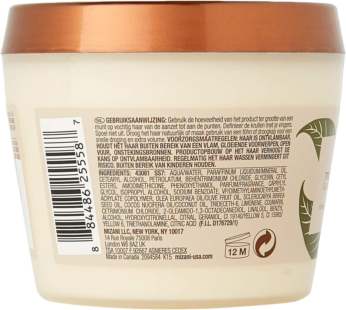 Mizani True Textures Curl Define Pudding 8oz Moisturizing, Softening, Frizz-Control Formula-1