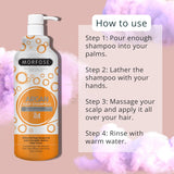 Morfose Hair Shampoo Argan 33.81oz Hydrating, Nourishing, Repairing Formula-2