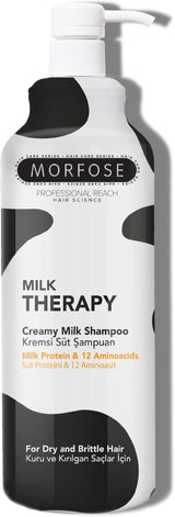 Morfose Hair Shampoo Milk Therapy 33.81oz Nourishing, Hydrating, Repairing Formula-1