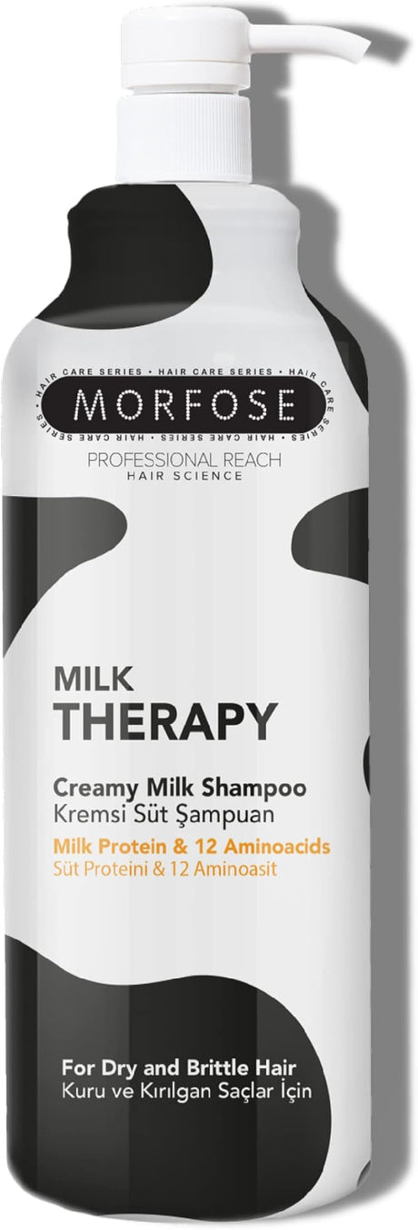 Morfose Hair Shampoo Milk Therapy 33.81oz Nourishing, Hydrating, Repairing Formula-1