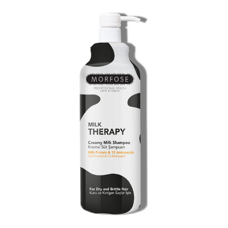 Morfose Hair Shampoo Milk Therapy 33.81oz Nourishing, Hydrating, Repairing Formula