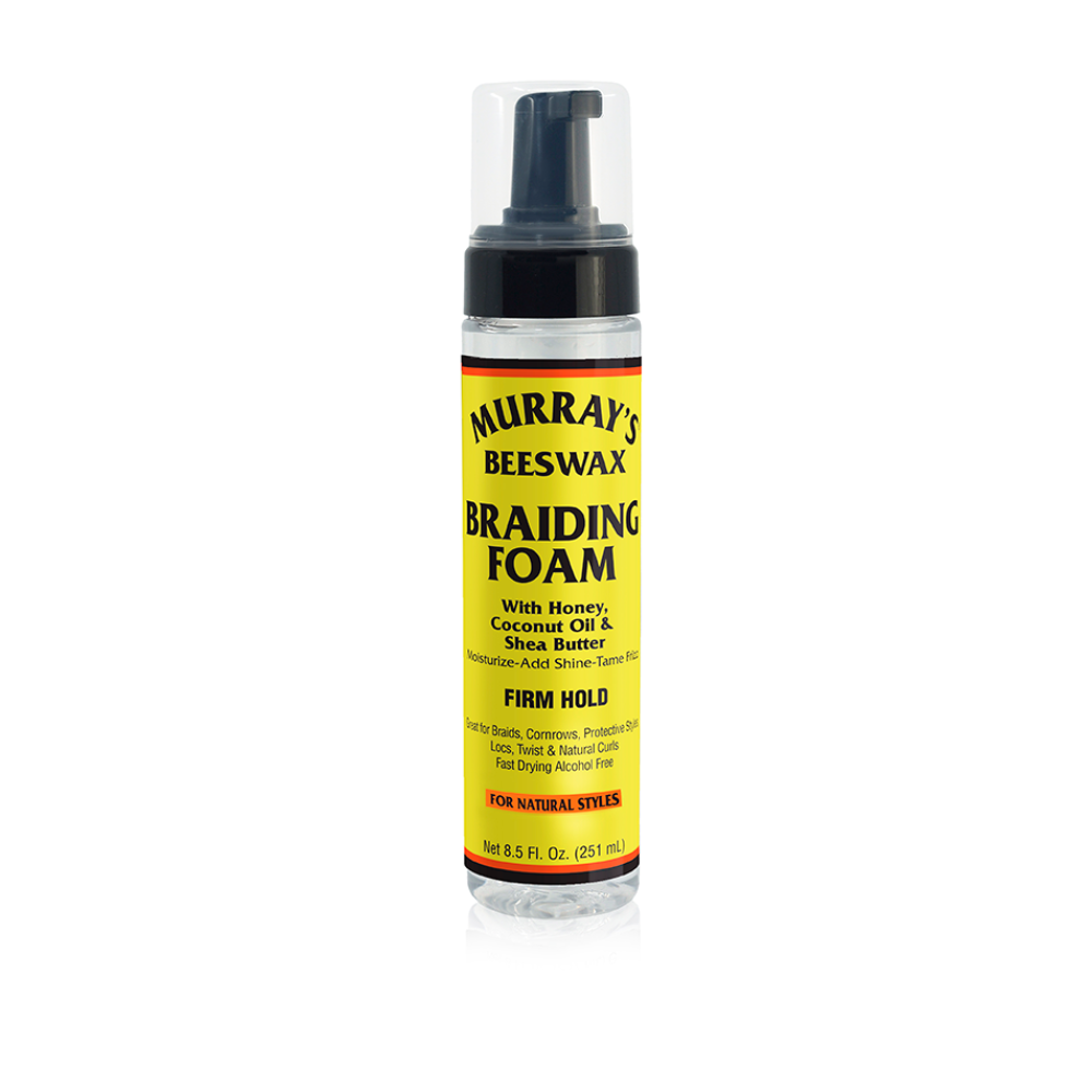 Murray's Beeswax Braiding Foam 8.5oz Lightweight, Smoothing, Nourishing Formula-1