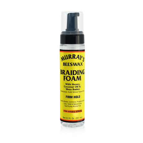 Murray's Beeswax Braiding Foam 8.5oz Lightweight, Smoothing, Nourishing Formula