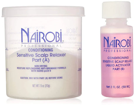 Nairobi Conditioning Sensitive Scalp Relaxer 7.5 oz jar, Nairobi gentle scalp relaxer, Nairobi hair straightening cream, Nairobi conditioning hair relaxer, Nairobi professional hair relaxer, Nairobi softening hair relaxer, Nairobi moisturizing relaxer for sensitive scalp, Nairobi 7.5 oz relaxer product, Nairobi hair care relaxer, Nairobi smooth hair relaxer, Nairobi scalp-friendly hair relaxer, Nairobi conditioning straightening cream, Nairobi hair manageability relaxer, Nairobi gentle hair care product, Na