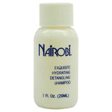 Nairobi Shampoo 1 oz, travel size shampoo, mini hair shampoo, gentle cleansing shampoo, moisturizing hair cleanser, daily use shampoo, shampoo for all hair types, lightweight hair shampoo, refreshing hair wash, salon quality shampoo, portable shampoo bottle, Nairobi hair care product