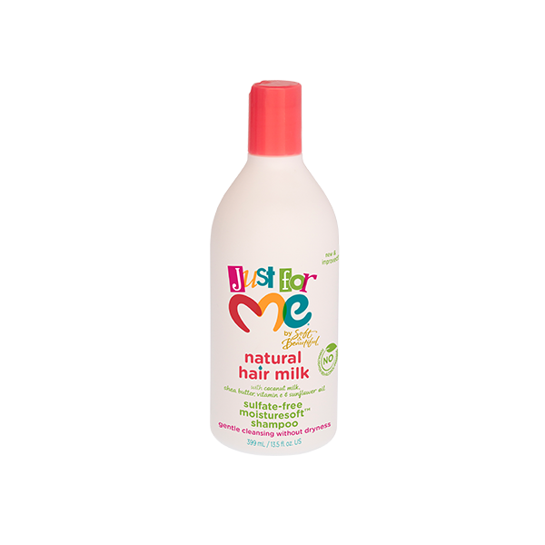 Just For Me Natural Hair Milk Sulfate-Free Moisture Shampoo 13oz
