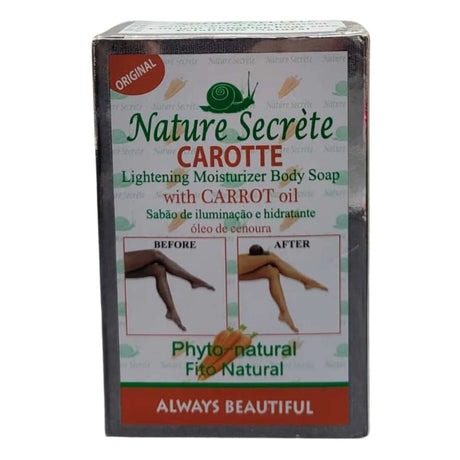 Nature Secrete Carrot Exfoliating Soap 350g, carrot exfoliating soap, exfoliating body soap, skin brightening soap, carrot extract soap, deep cleansing soap bar, body exfoliation soap, smooth skin soap, refreshing body soap, natural exfoliating soap, soap for all skin types, gentle exfoliating soap, healthy skin soap, Nature Secrete skincare product