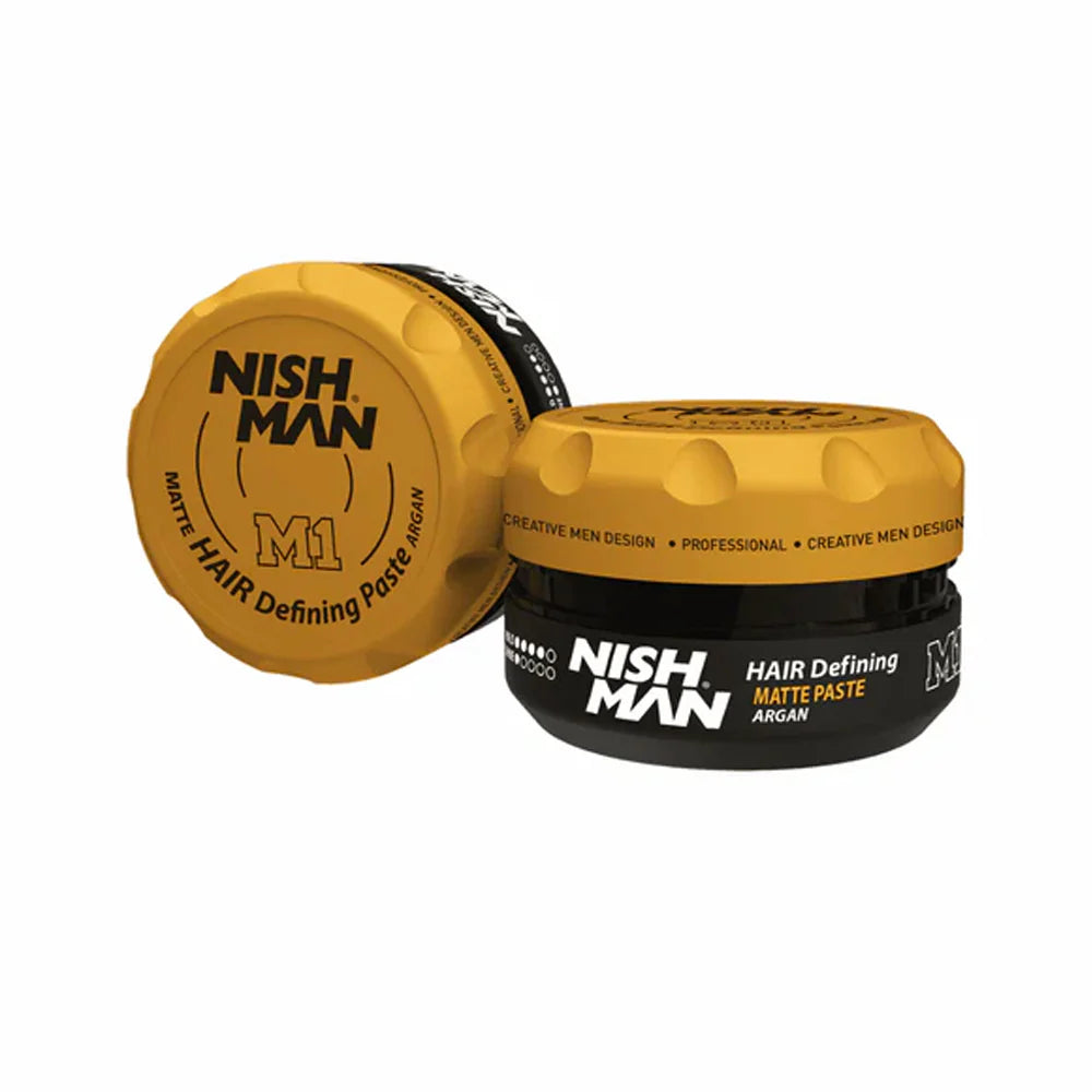 Nishman HAIR DEFINING MATTE PASTE M1 ARGAN 3.4OZ