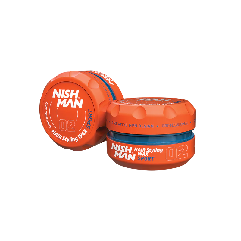 Nishman HAIR STYLING AQUA WAX 02 SPORT 5OZ