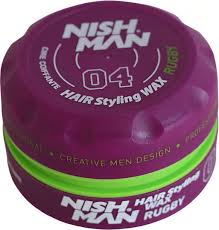 Nishman Hair Styling Aqua Wax 04 Rugby Strong Hold-1