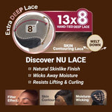 Nu Lace Glueless Wigs 13x8 MLF1101 Mallory HD Lace Front Wig Natural Looking Human Hair Style-2