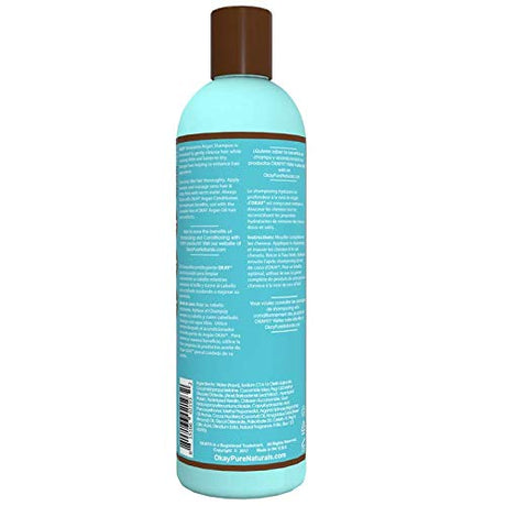 OKAY Argan Oil Shampoo 12oz Hydrating, Repairing, Smoothing Formula-1