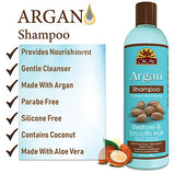 OKAY Argan Oil Shampoo 12oz Hydrating, Repairing, Smoothing Formula-2