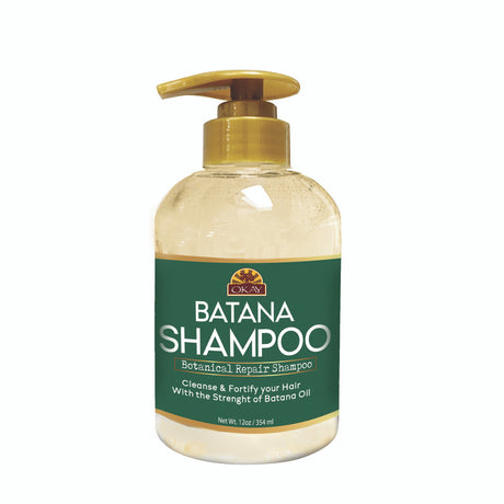 OKAY Batana Oil Shampoo, batana oil strengthening shampoo, botanical repair shampoo, gentle cleansing shampoo for all hair types, shampoo for dry and damaged hair, color safe shampoo with batana oil, moisturizing shampoo for daily use, shampoo with quinoa and rice protein, strengthening shampoo for weak hair, nourishing botanical shampoo, scalp soothing shampoo with coconut oil, meadowfoam oil shampoo, sulfate free gentle shampoo, lightweight lather hair shampoo, shine enhancing shampoo, softening shampoo