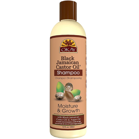 OKAY Black Jamaican Castor Oil Conditioner 12oz Hydrating, Strengthening, Nourishing Formula