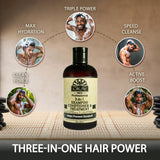 OKAY Men’s 3-in-1 Shampoo Conditioner Treatment 8oz, men’s all-in-one hair cleanser, 3-in-1 shampoo conditioner, moisturizing hair treatment, daily use men’s shampoo, hair strengthening shampoo, soft smooth hair for men, convenient men’s hair care, detangling hair shampoo, healthy hair for men, multi-purpose hair cleanser, OKAY men hair care product, manageable hair shampoo, quick hair care solution, men’s grooming shampoo