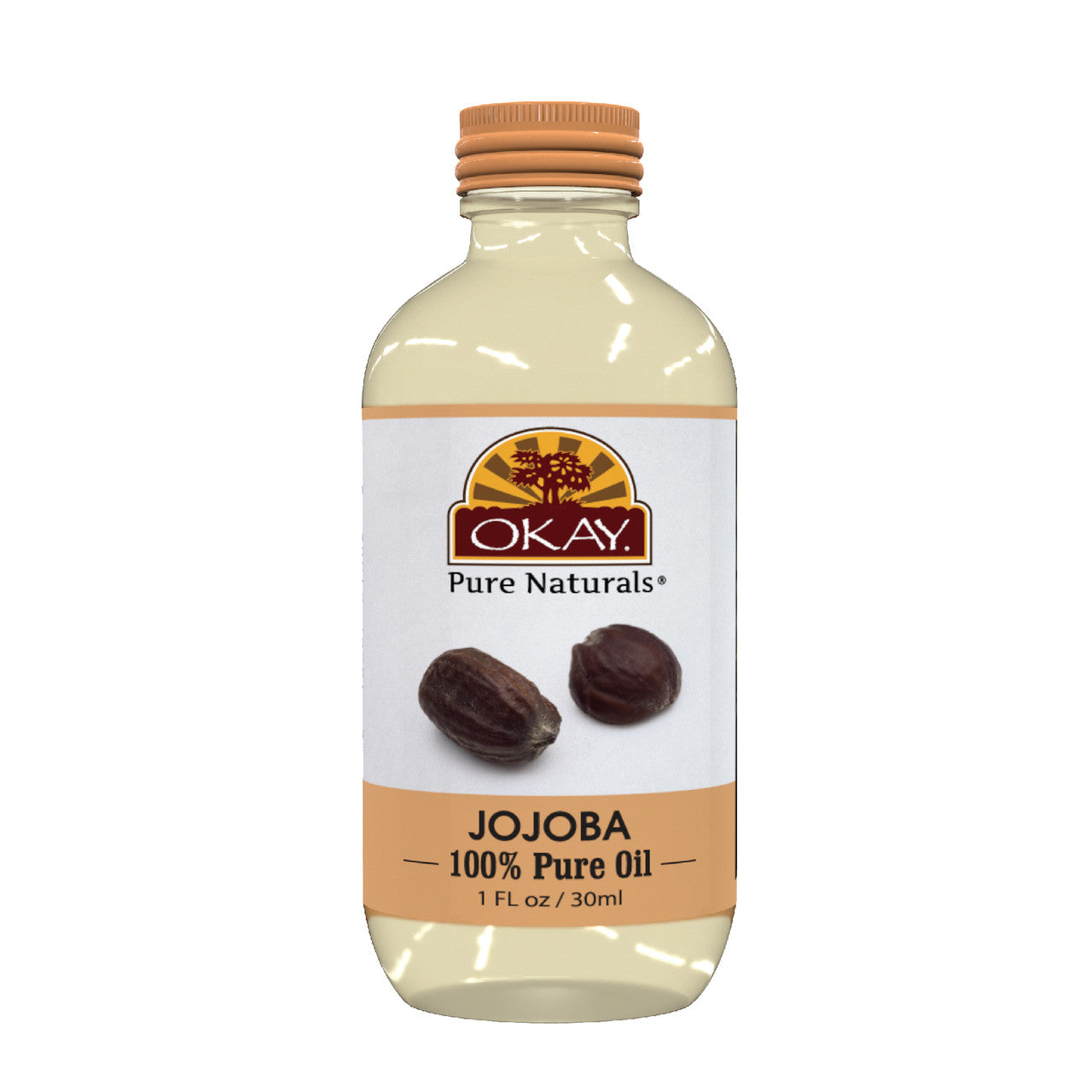 OKAY Pure Naturals 100% Pure Jojoba Oil - 1 oz / 30 ml