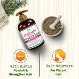 OKAY Rosemary with Biotin Conditioner 12oz Strengthening, Nourishing, Revitalizing Formula-2