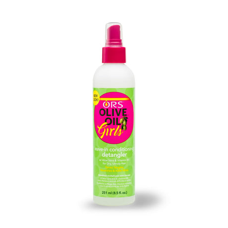 ORS Olive Oil Girls Leave-In Conditioning Detangler, Moisturizing Detangler 8.5 oz