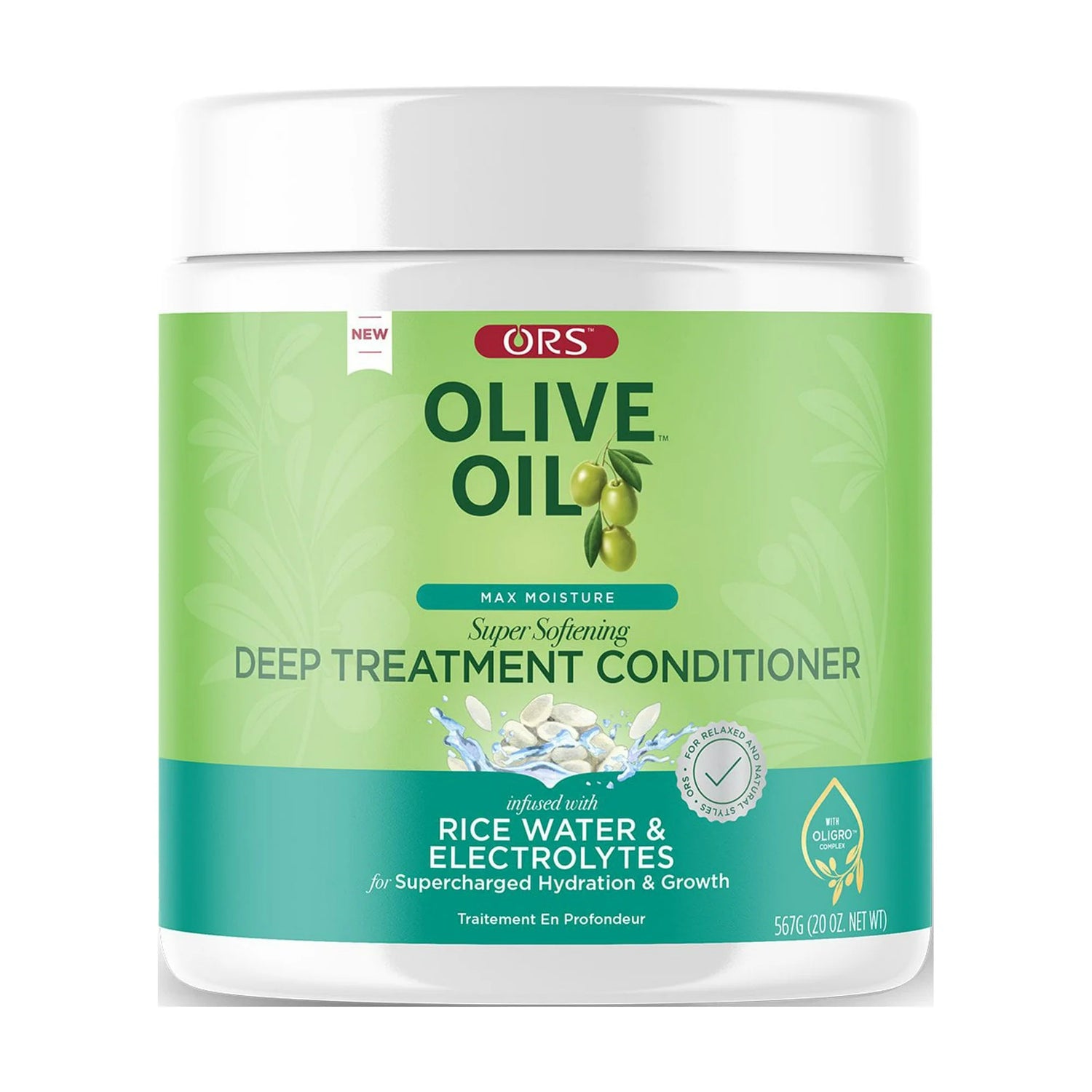 ORS Olive Oil Rice Water Deep Treatment Conditioner 20 oz
