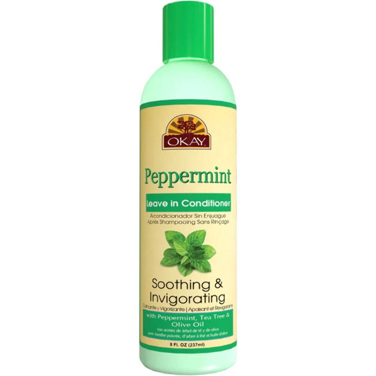 OKAY Pepperment Leave In Conditioner 8 oz