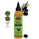 Okay 100% Pure Olive Oil 4oz – Natural Hair & Skin Moisturizer, Nourishing and Hydrating Oil Treatment-3