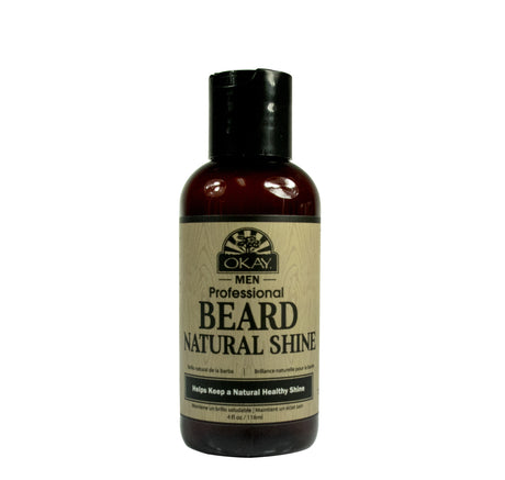 Okay Beard Natural Shine 4oz Conditioning & Nourishing Grooming Oil for Men-1