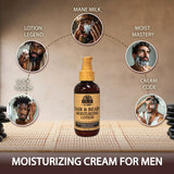 Okay Hair & Beard Moisturizing Lotion 4oz Hydrating & Softening Daily Grooming Care-1