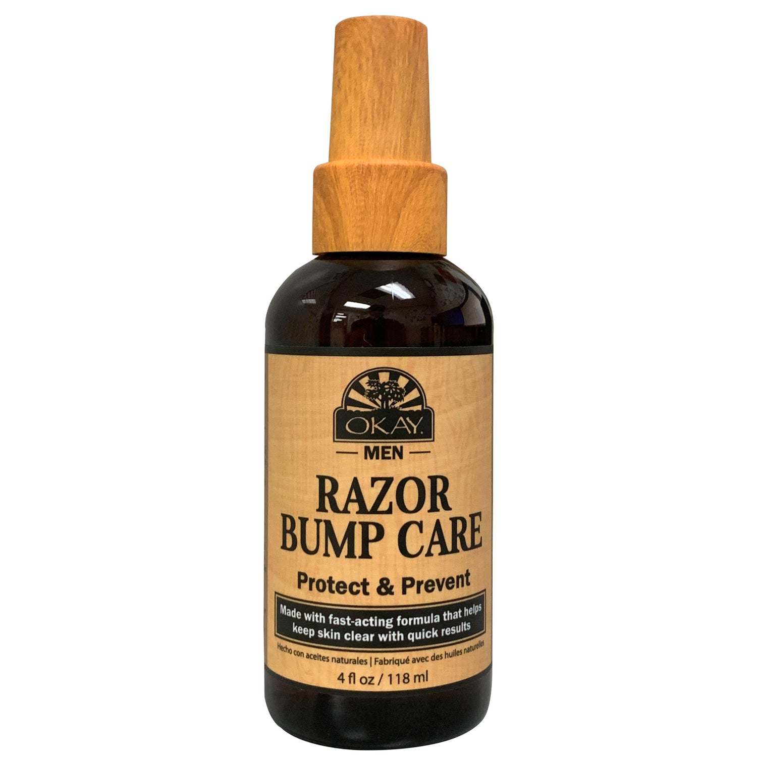Okay Razor Bump Care 4oz Soothing Aftershave Treatment for Smooth, Healthy Skin-1