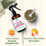 Okay Rosemary Water Infused with Biotin 9oz Strengthening & Nourishing Hair Growth Treatment-2