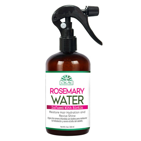 Okay Rosemary Water Infused with Biotin 9oz Strengthening & Nourishing Hair Growth Treatment