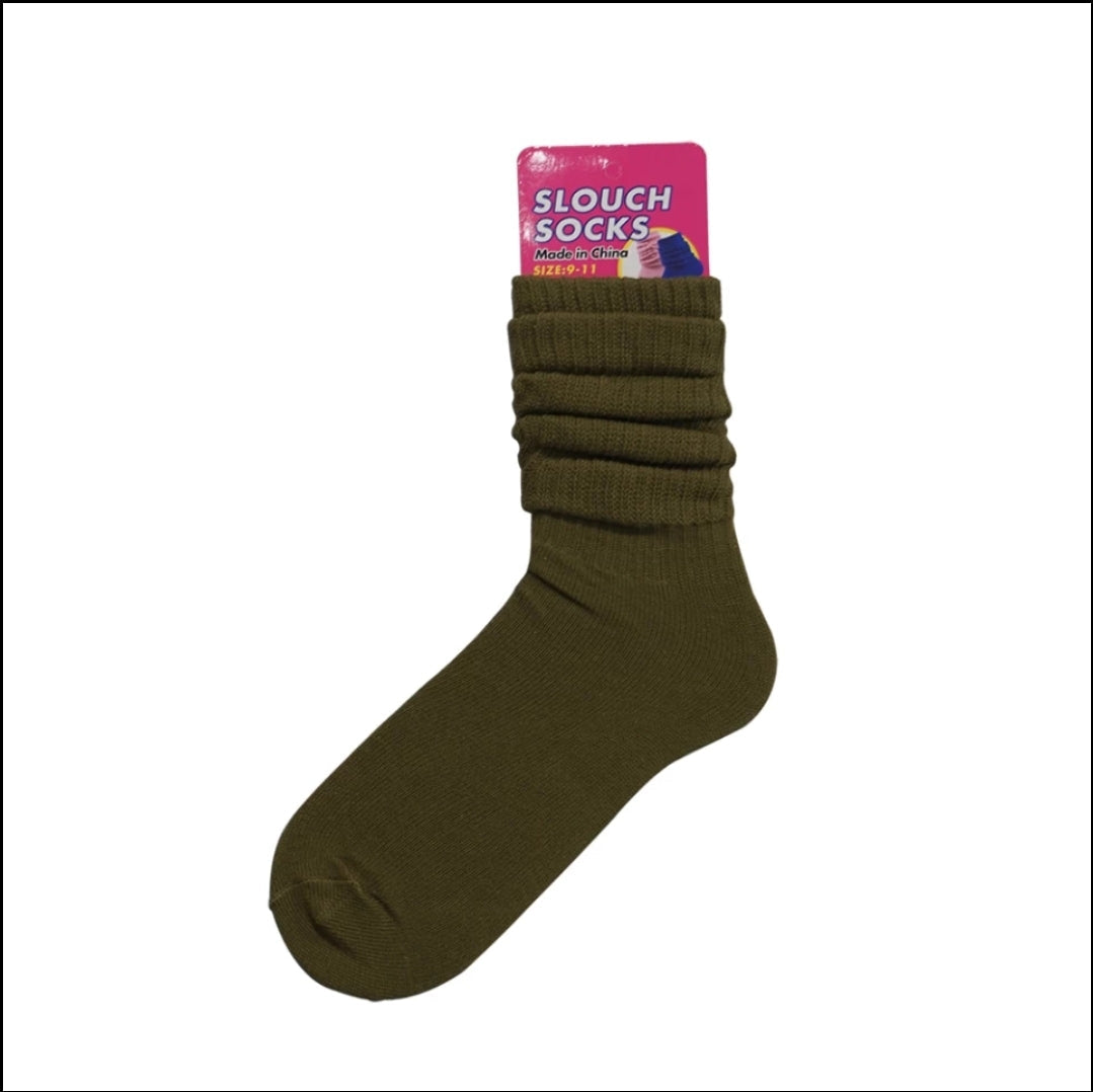 Slouch Socks, Comfy & Scrunchy
