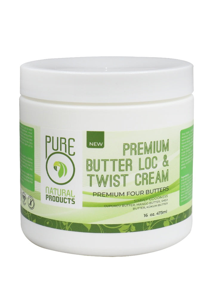 Pure O Hair Neat braid Butter Loc & Twist Cream 16 oz